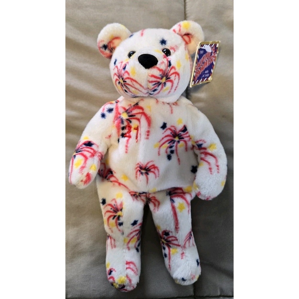 Vintage 1999 Sammy Sosa‎ Salvinos Bammers Bear 4th July Cubs Plush